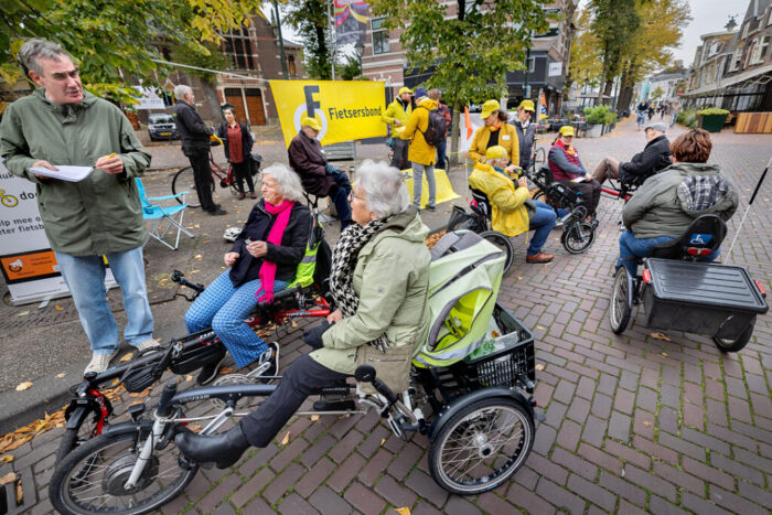 Fietsersbond Actie fietsparkeren