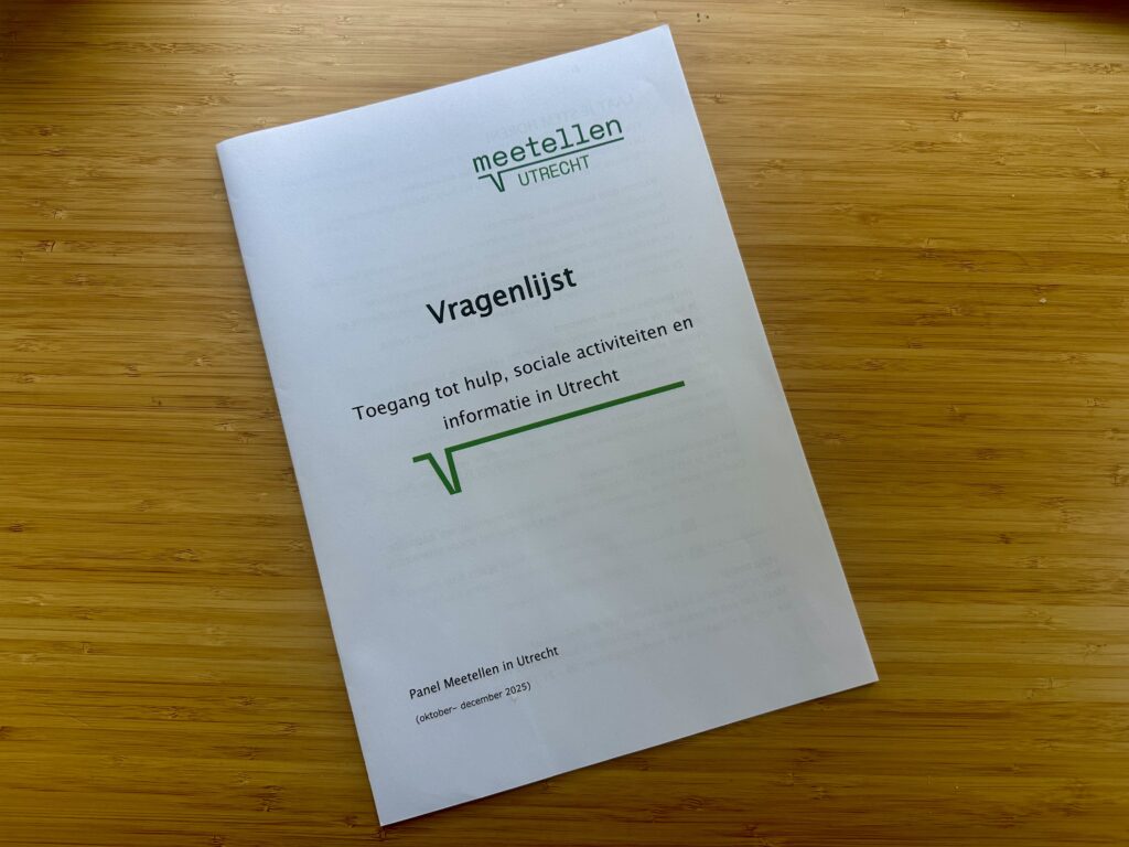 Meetellen vragenlijst najaar 2025