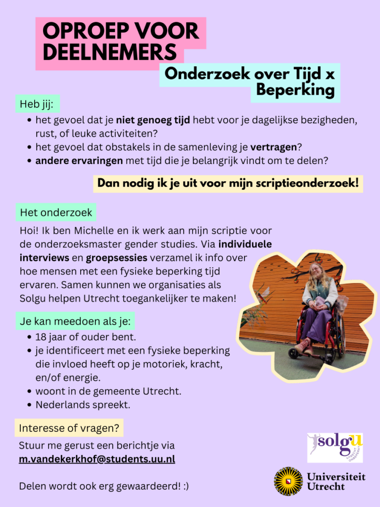 Onderzoek over Tijd en Beperking