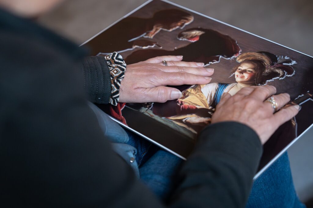 Voelschilderij in het Centraal Museum
