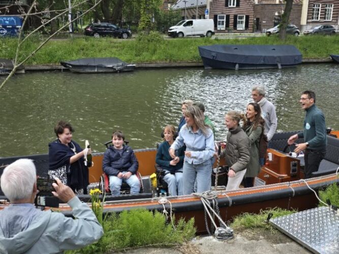 Droomboot met champagne