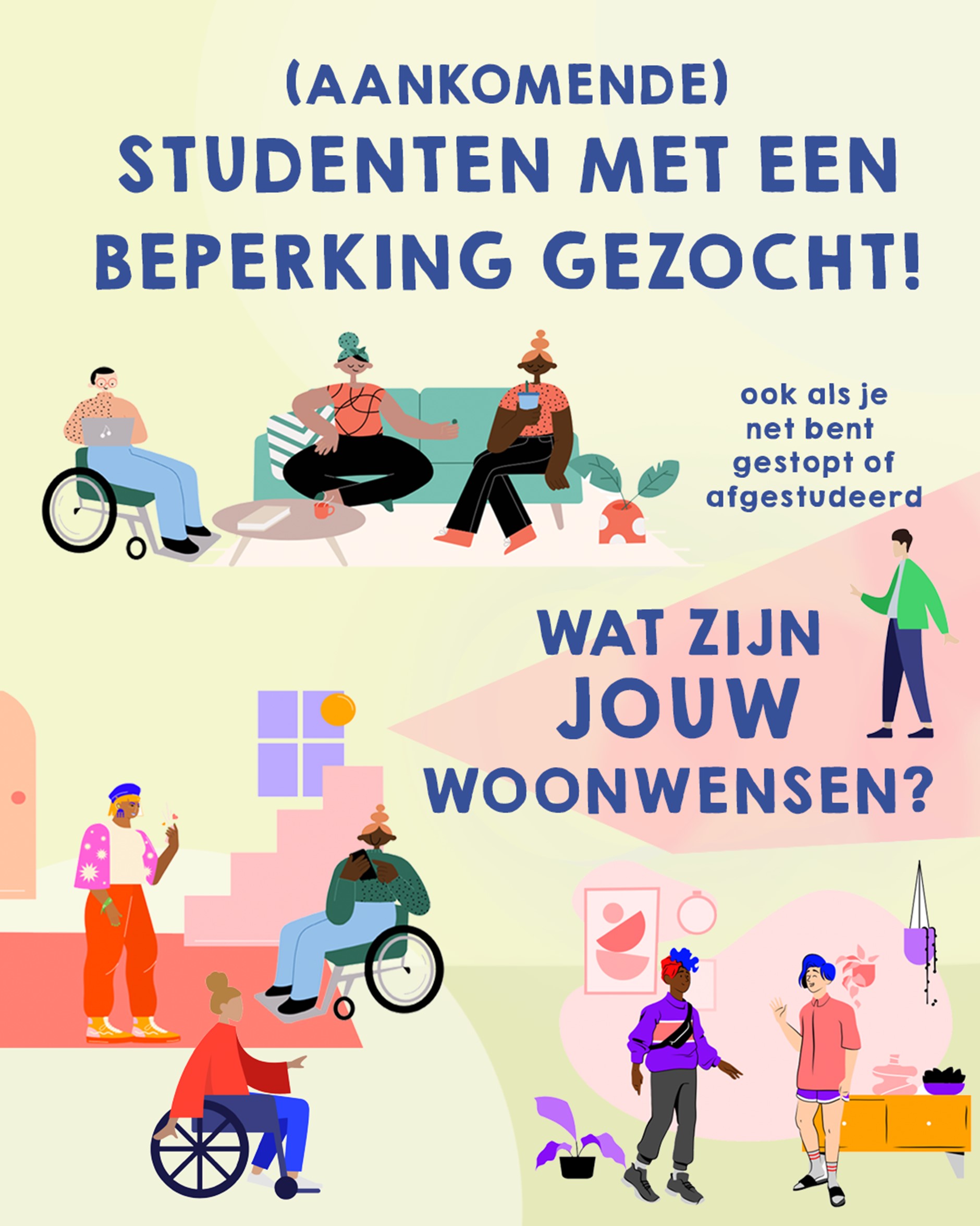 Studenten gezocht